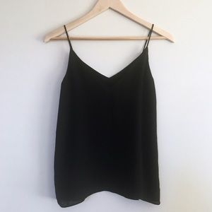 H&M elegant lined cami w/v-neck & spaghetti straps